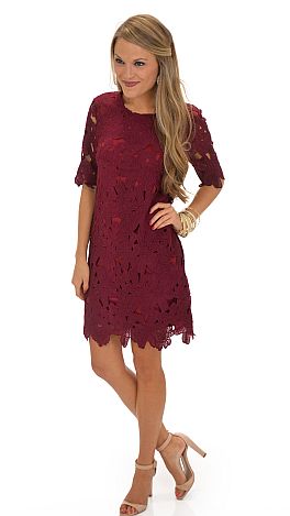 Simply Stunning Dress, Wine