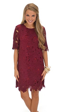 Simply Stunning Dress, Wine