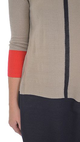 Central Sweater Dress, Red