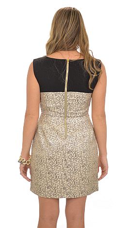 Metallic Party Dress