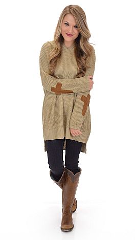 Missy Robertson, Elbow Patches Sweater