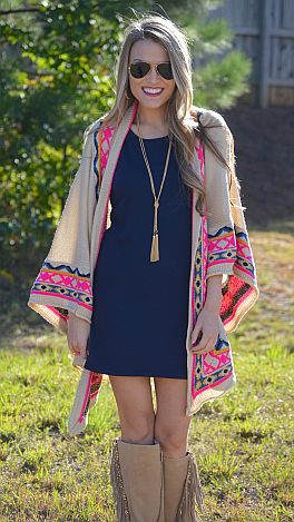 Solid Tunic, Navy