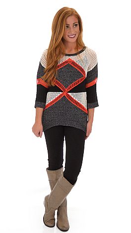 Red Ribbon Sweater