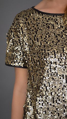 Gold and Glamorous Top
