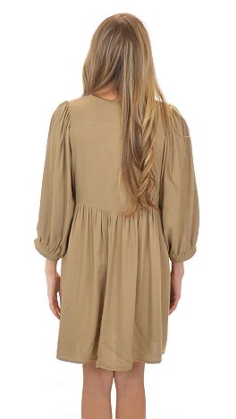 Dont Look Back Tunic, Beige