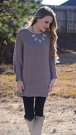 Middle Ground Sweater, Mocha