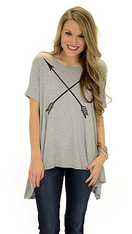 Straight and Arrow Top