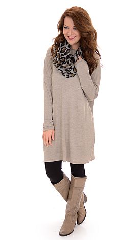 Ultimate Comfort Tunic, Taupe