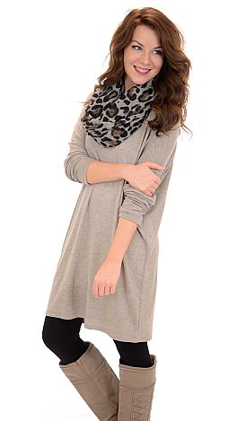 Ultimate Comfort Tunic, Taupe