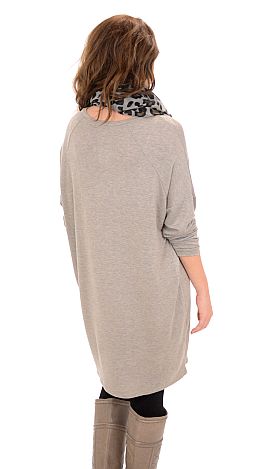 Ultimate Comfort Tunic, Taupe