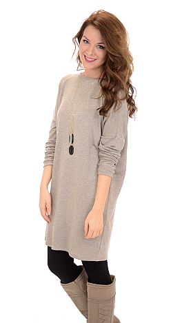 Ultimate Comfort Tunic, Taupe