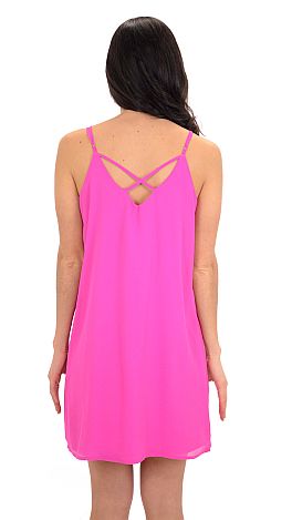 Forever Young Dress, Hot Pink