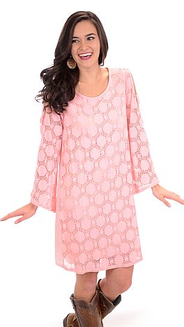 Penny Lane Dress, Light Pink