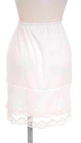 Lace Trim Skirt Slip