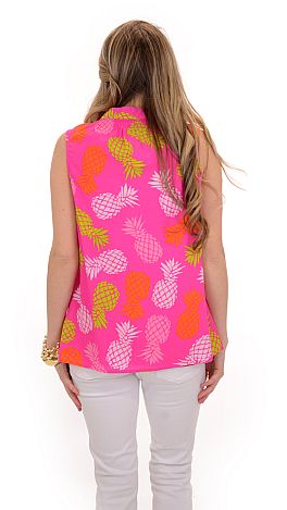Anna Claire Top, Pineapple