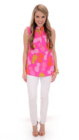 Anna Claire Top, Pineapple