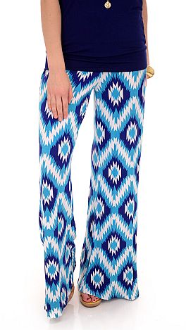 Blue Fontane Pant