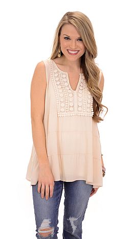 Tiered Boho Tank