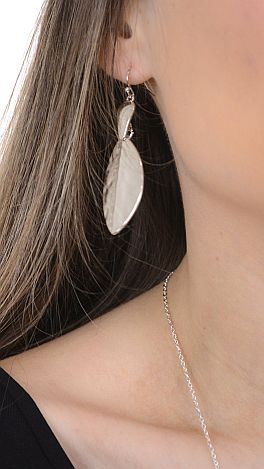 Leaves of Silver Earring 
