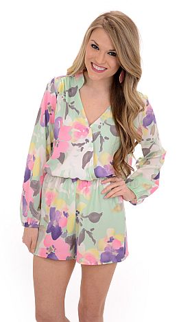 Waterlillies Romper