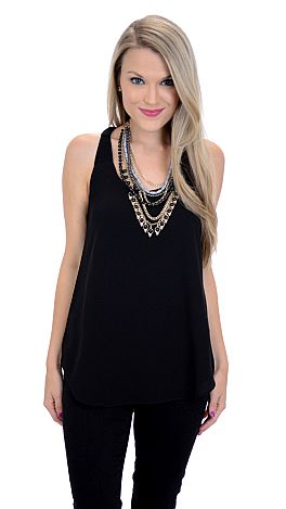 Interlock Tank, Black