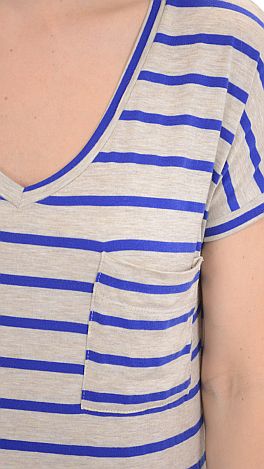 Striped T-Shirt Maxi