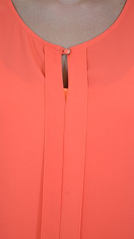 Chick Flick Tank, Burnt Orange