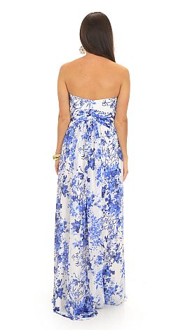 Blue in Bloom Maxi