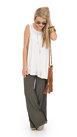 Far and Wide-leg Pant