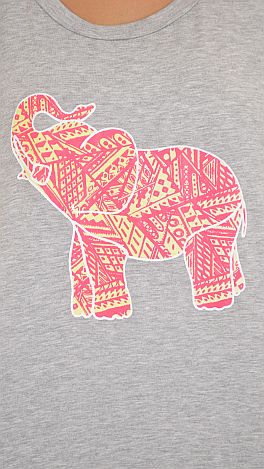 Graphic Elephant Tunic 