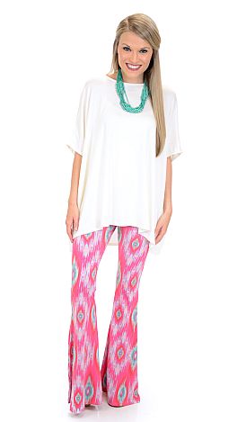 I Pink Its Ikat Pants