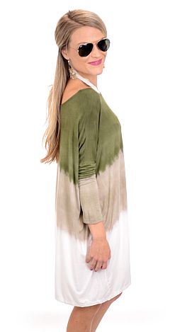 Ole Ombre Tunic, Olive