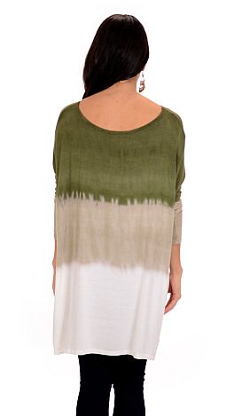 Ole Ombre Tunic, Olive