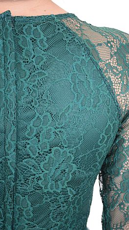 Green Gables Lace Dress