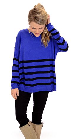 Half Up Half Down Sweater