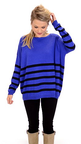 Half Up Half Down Sweater