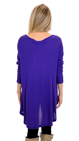 Thermal Swing Top, Eggplant