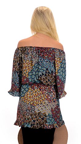 Peacock Pop Dress