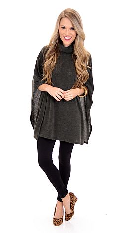 Evergreen Poncho
