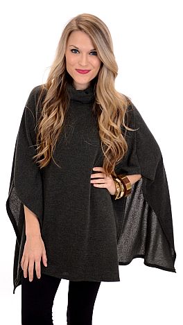 Evergreen Poncho