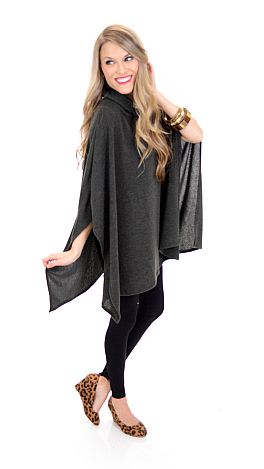 Evergreen Poncho
