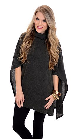 Evergreen Poncho