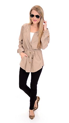 Precious Cargo Jacket, Tan