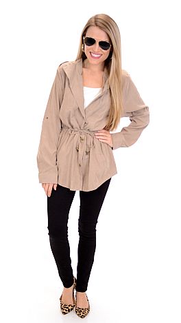 Precious Cargo Jacket, Tan