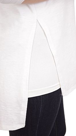 Highs and Lows Top, Ivory - Sale - The Blue Door Boutique