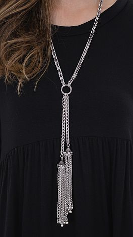 Gatsby Tassel Necklace