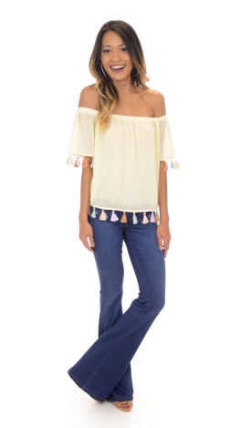 KARLIE Basic Flare Jean