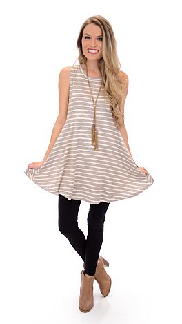 Striped Layering Frock