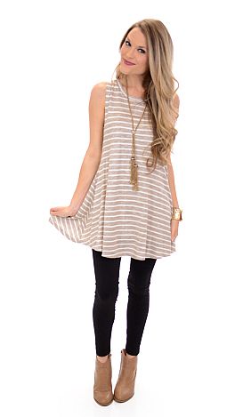 Striped Layering Frock