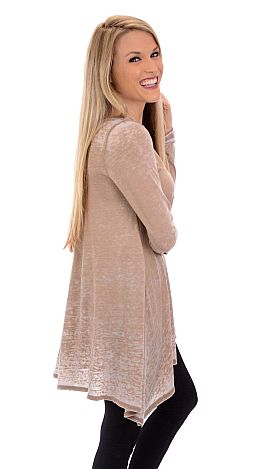 Burnout Sharkbite Tunic, Tan